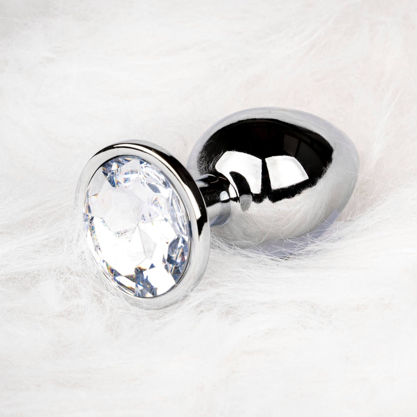 Round Gem Butt Plug – Medium