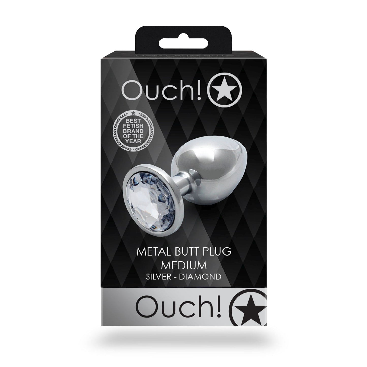 Round Gem Butt Plug – Medium
