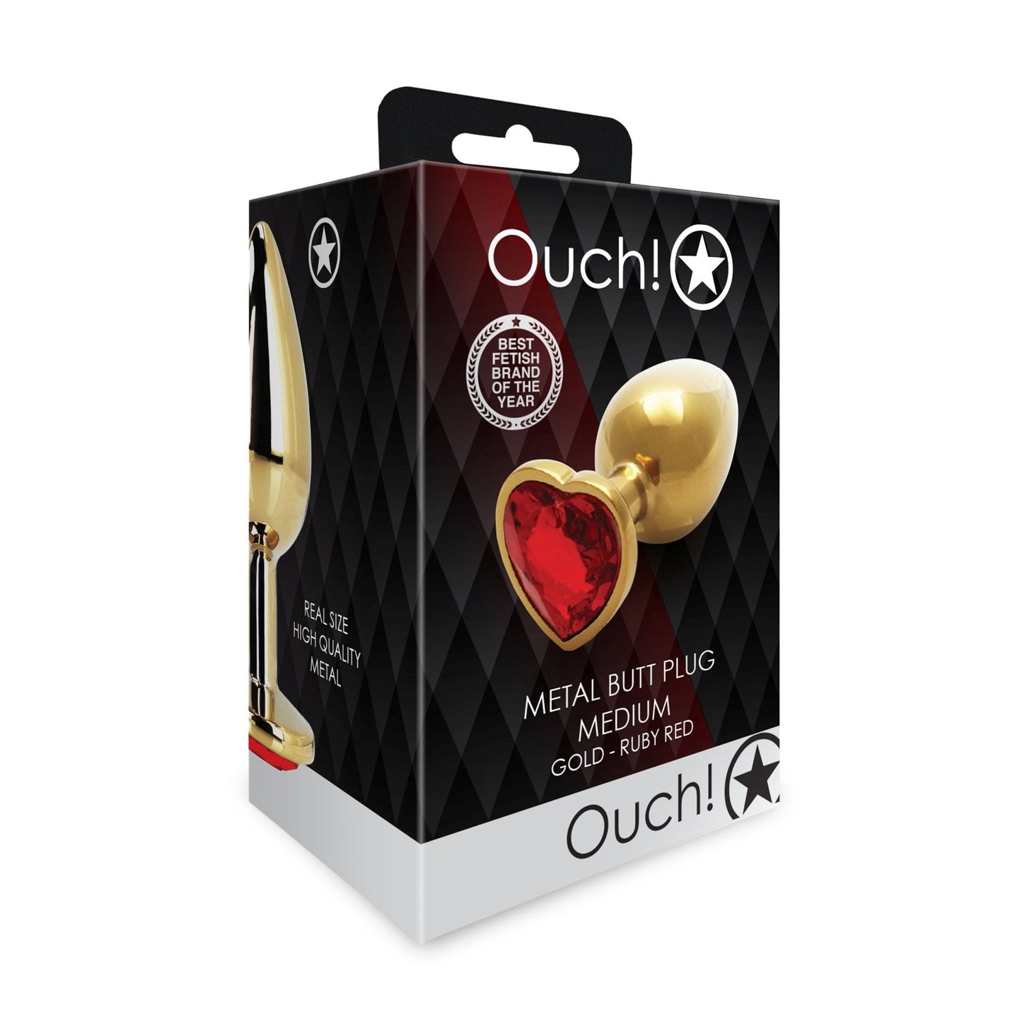 Heart Gem Butt Plug – Medium