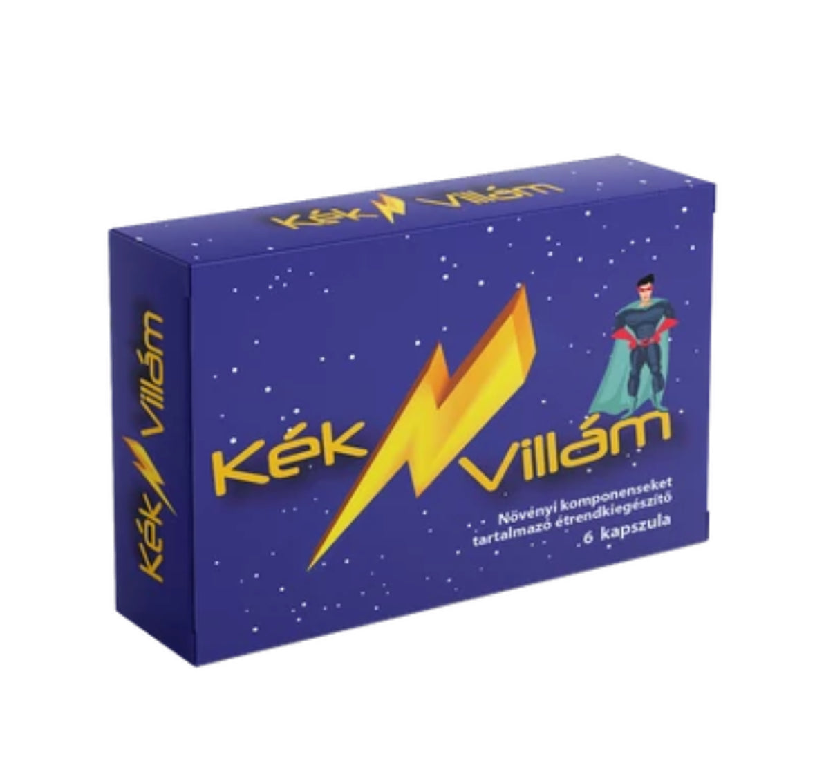 KÉK VILLÁM - 6 DB