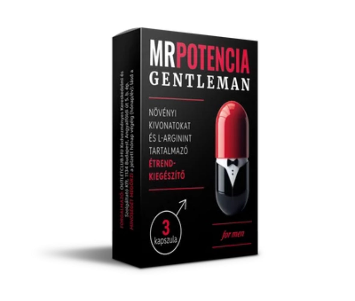 MRPOTENCIA GENTLEMAN alkalmi potencianövelő - 3 DB