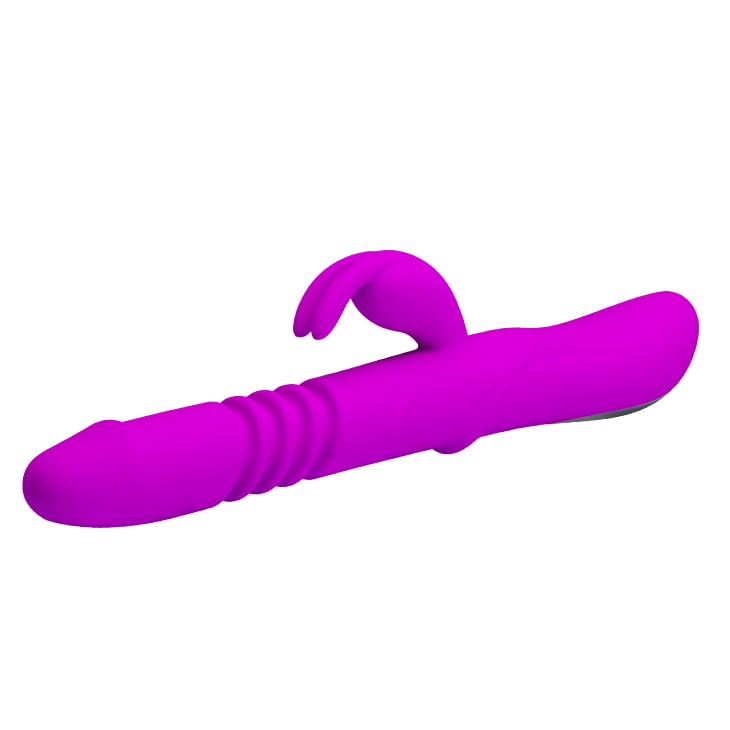 PRETTY LOVE – WARD Vibrátor (USB, 12 rezgésmód, 4 forgási sebesség)