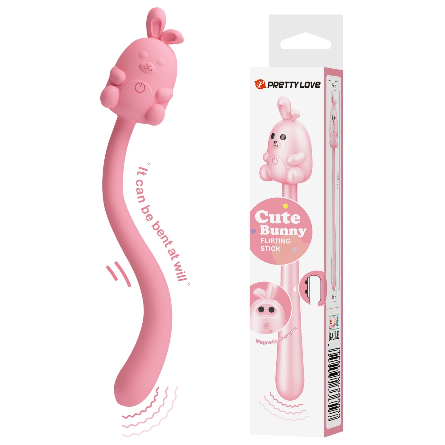 CUTE BUNNY – Flirting Stick Rózsaszín