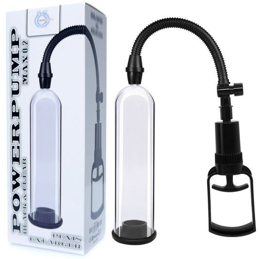 Boss series Powerpump áttetsző péniszpumpa