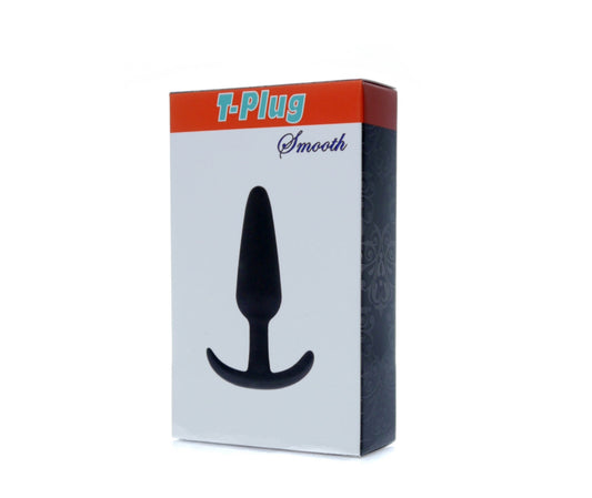 T-Plug Smooth Fekete