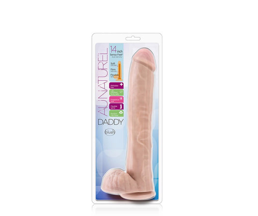 AU NATUREL DADDY 14INCH SENSA FEEL