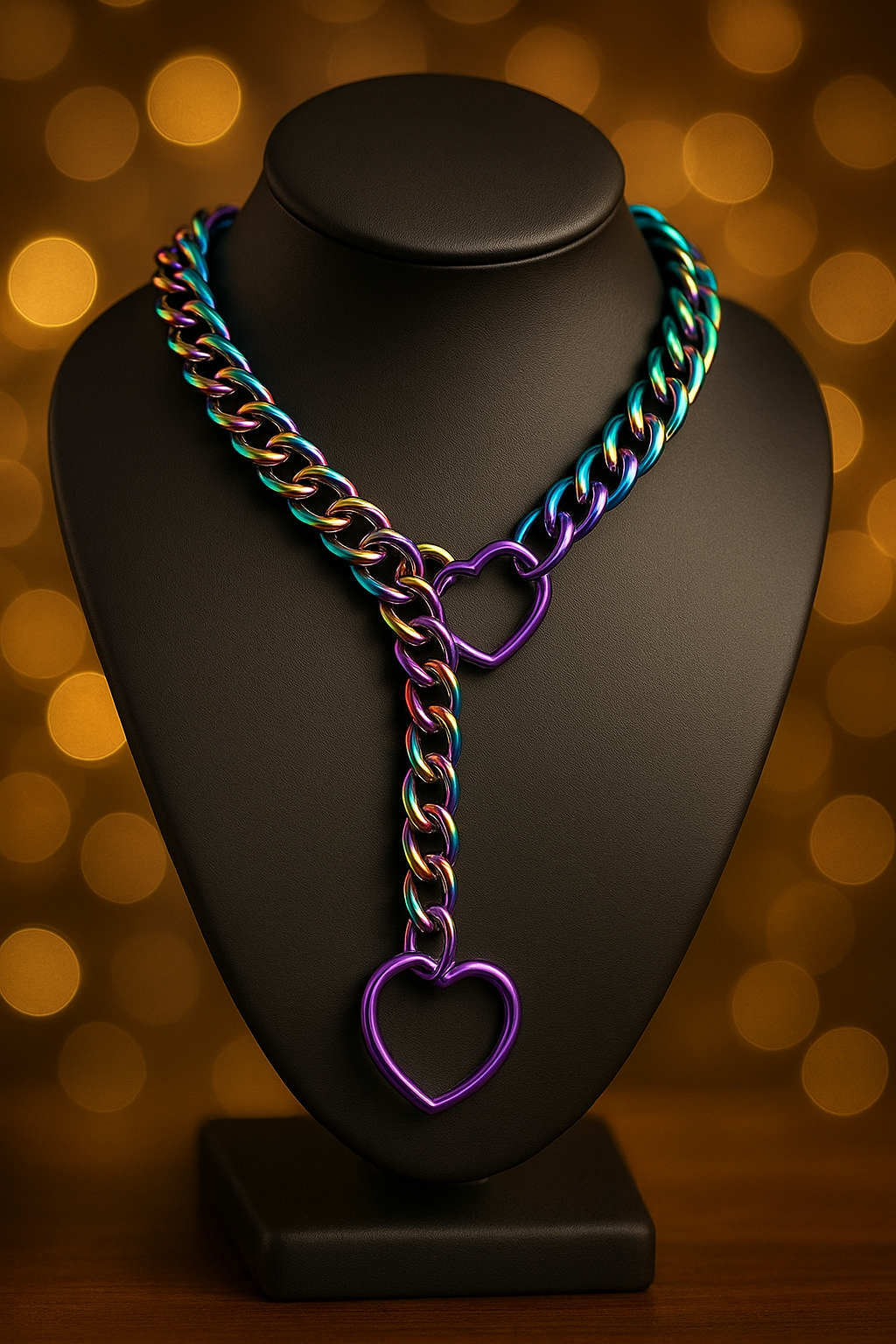 Szív alakú lánc, nyakörv