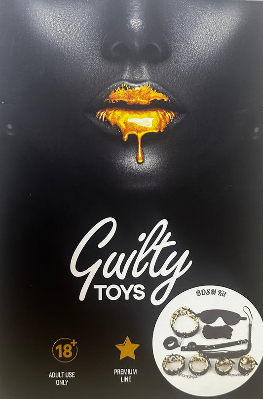 Guilty Toys BDSM Szett Leopárd mintás 7db
