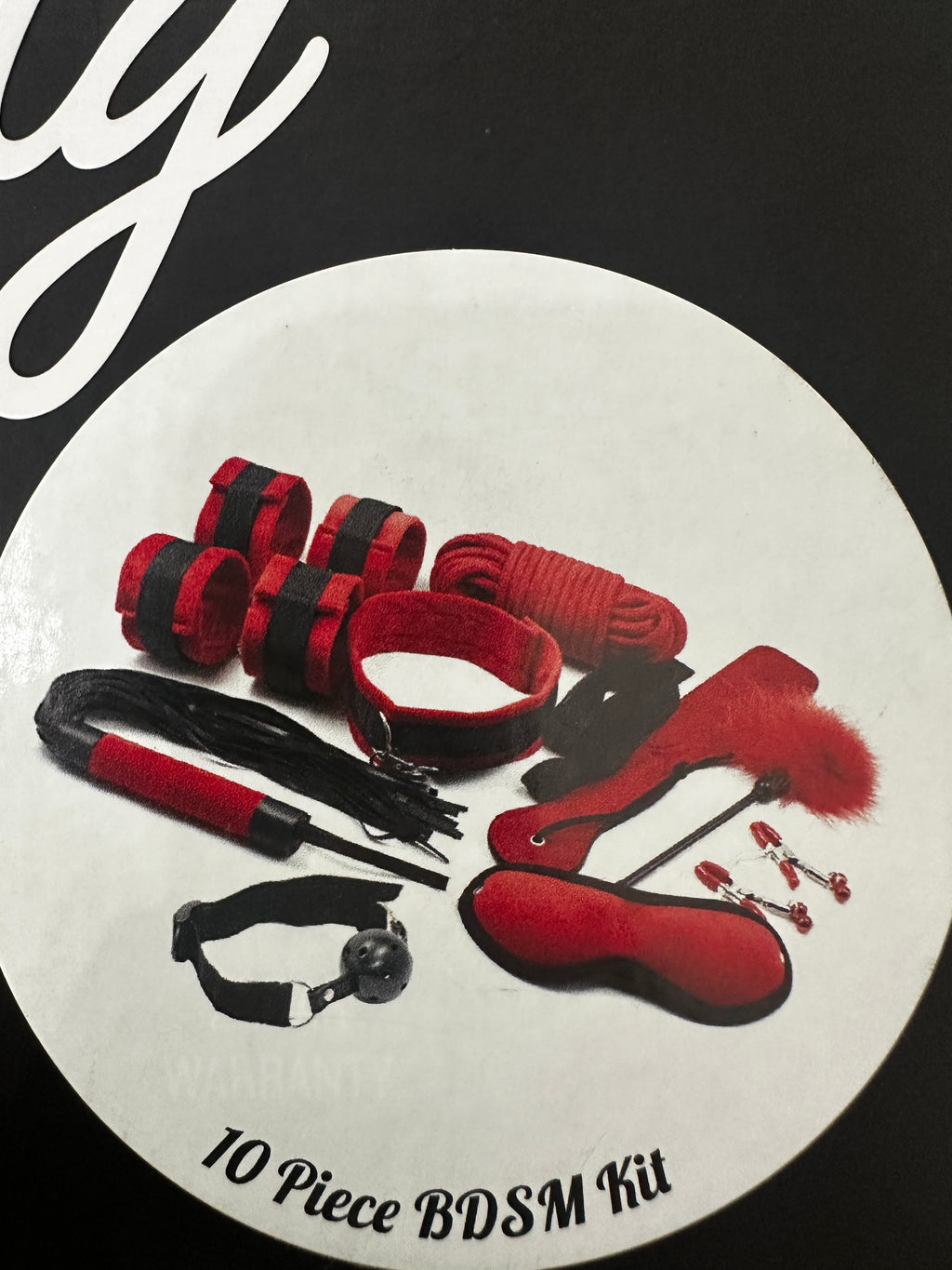Guilty Toys 10 darabos BDSM szett