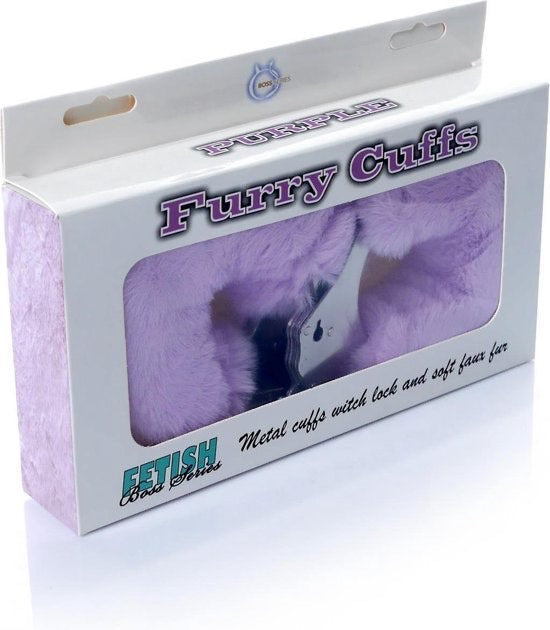 Furry Cuffs Lila