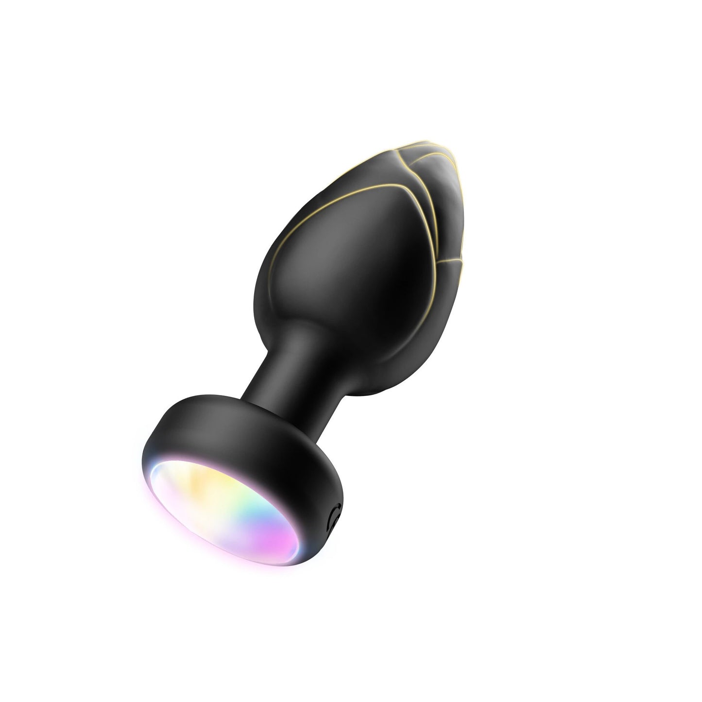 Passion Labs Led Light Vibrating Plug Fekete Távirányítós