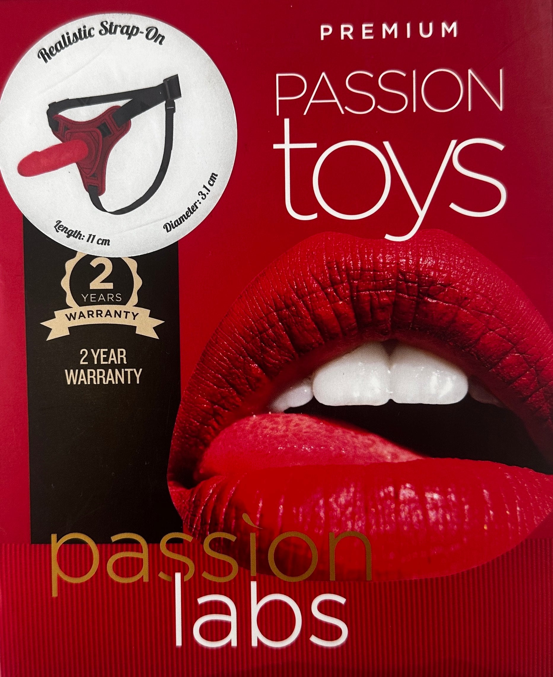 Passion Labs Realistic Strap-On