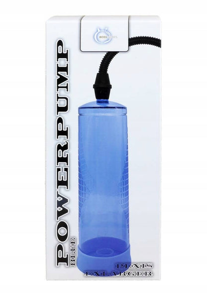 Boss series Powerpump kék péniszpumpa