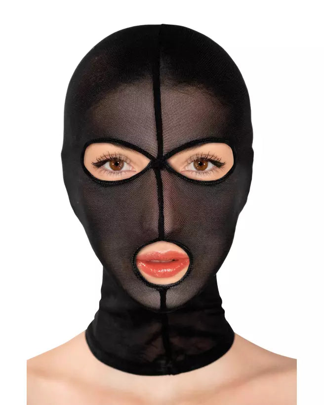 Fetishtentation Fishnet hood