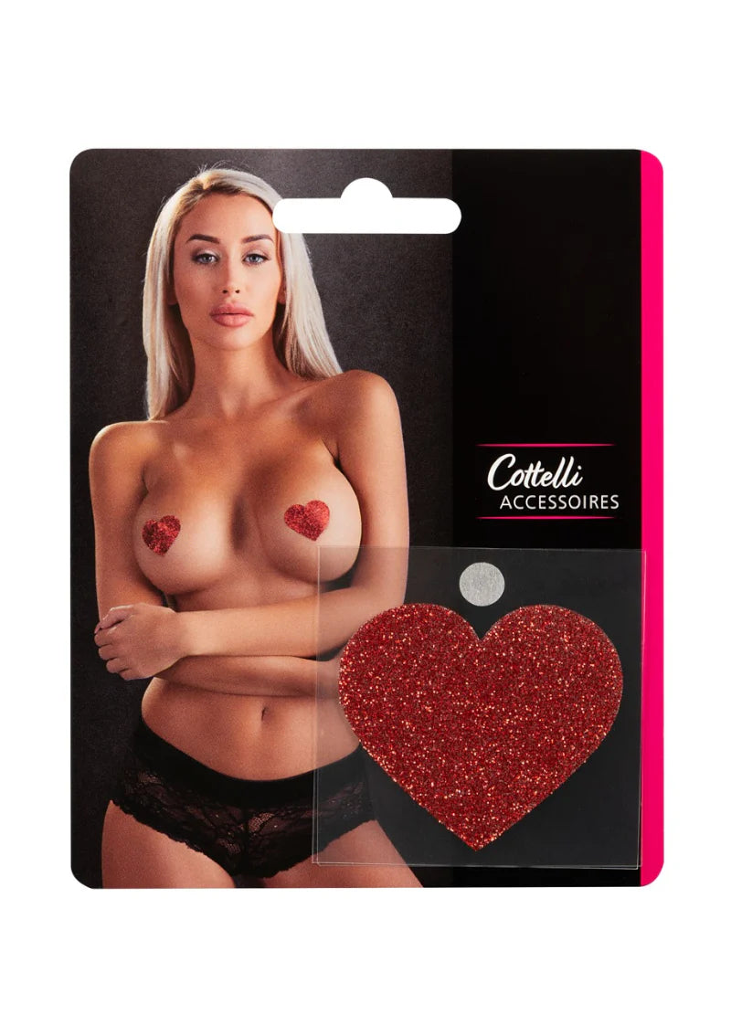 Cottelli Vörös Szív alakú melltapasz