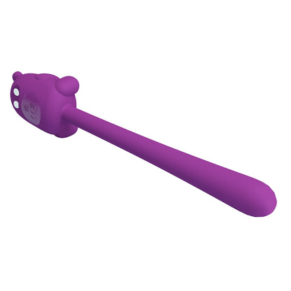 CUTE BEAR – Flirting Stick, 7 vibrációs funkció, mágneses USB töltés