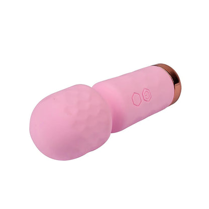 Eros Mini Wand – rózsaszín, 10 vibrációs mód, szilikon