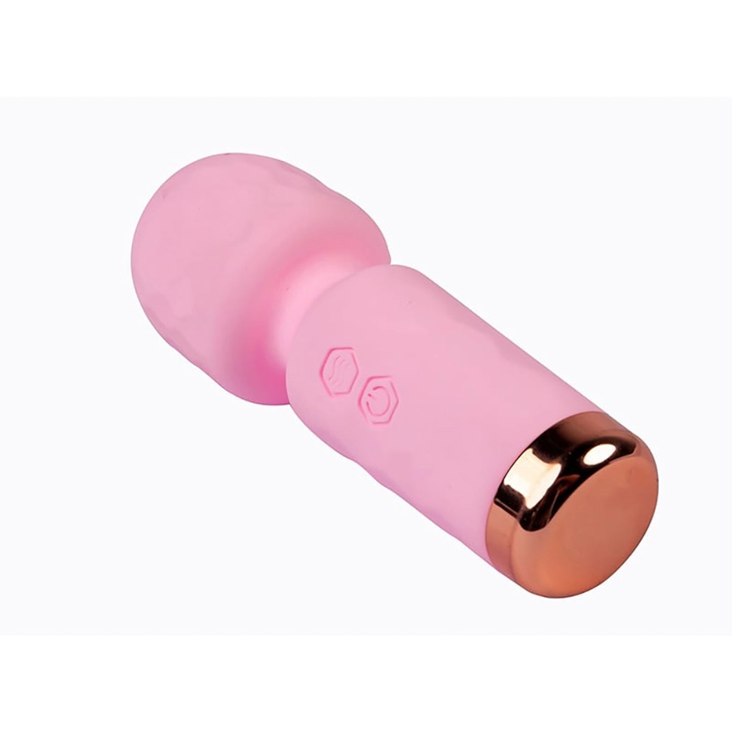 Eros Mini Wand – rózsaszín, 10 vibrációs mód, szilikon