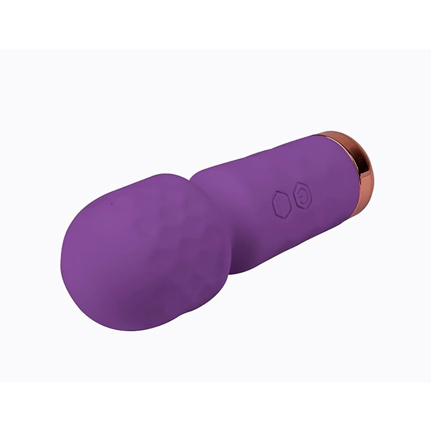 Eros Mini Wand – lila, 10 vibrációs mód, szilikon