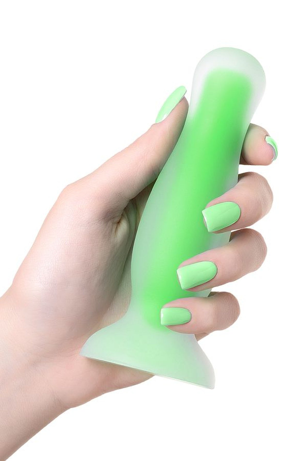 Mortimer Glow – Világító anál plug Zöld