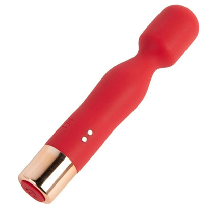 Massager USB – piros, 7 vibrációs funkció