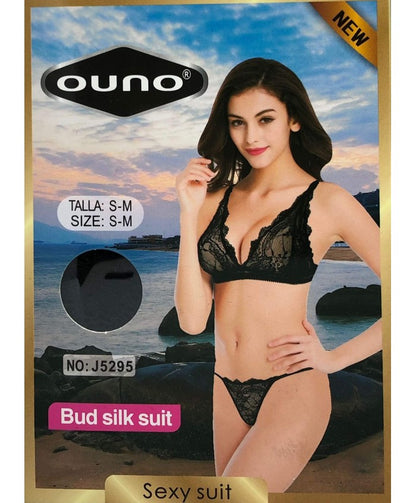 Szexi Fehérnemű Szett 2 Részes - L/XL - Fekete