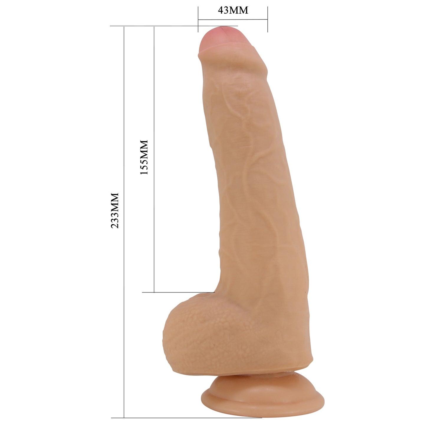 PRETTY LOVE – DRACO 9.2” (233 mm) Dildó