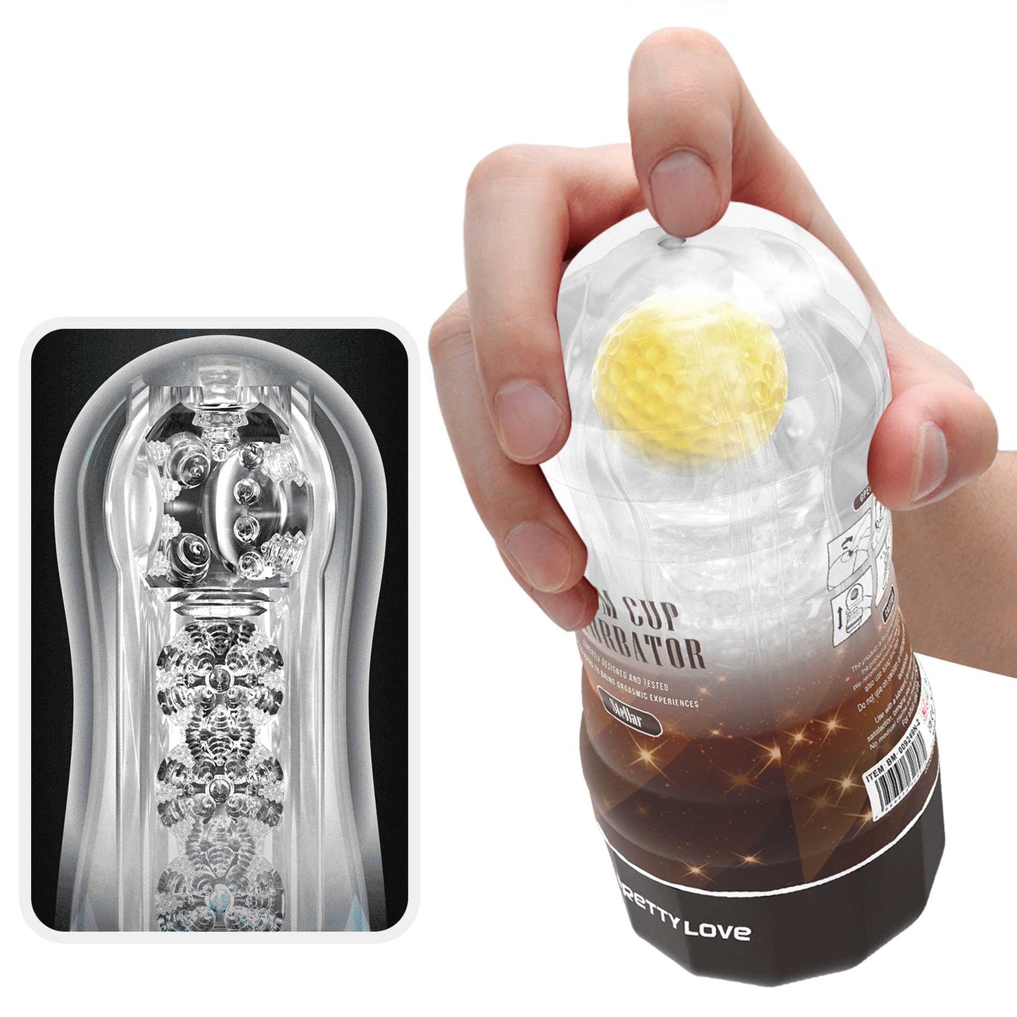 PRETTY LOVE – VACUUM CUP MASTURBATOR Stellar