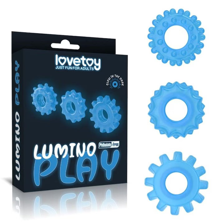 Lovetoy Lumino Play 3 darabos szett kék