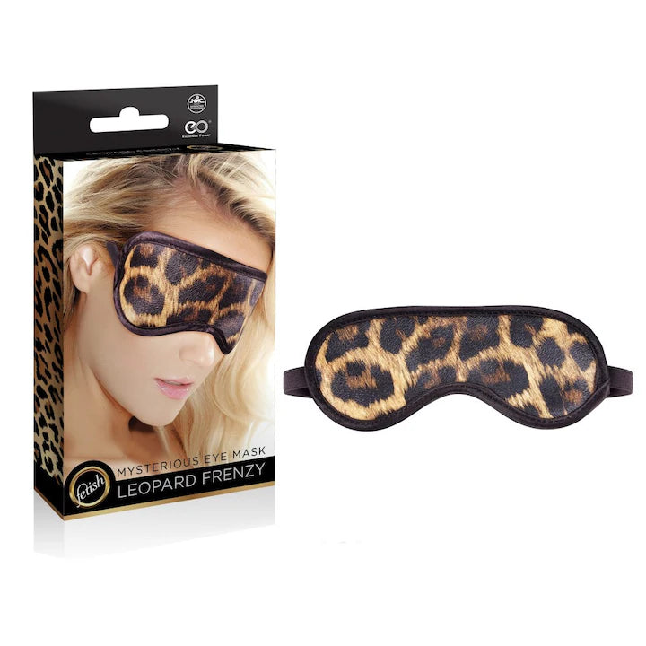 Leopard Frenzy bondage maszk
