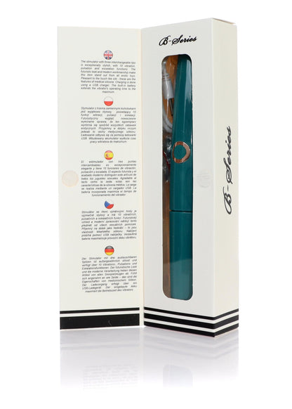 Stimulátor – 3 cserélhető fejjel, USB, 10 funkció