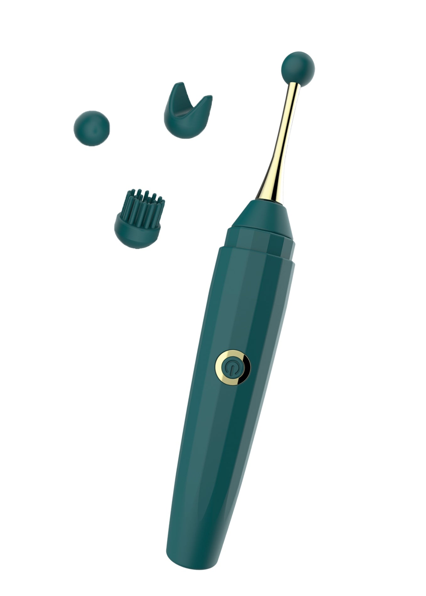 Stimulátor – 3 cserélhető fejjel, USB, 10 funkció