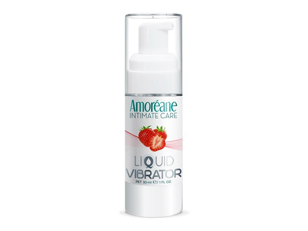 Liquid Vibrator – Eper ízű stimuláló gél/spray (30 ml)