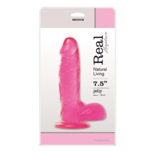 JELLY DILD&Oacute; REAL RAPTURE PINK 7.5"