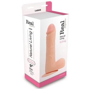 VALÓSÁGHŰ DILDÓ REAL RAPTURE FLESH 9"